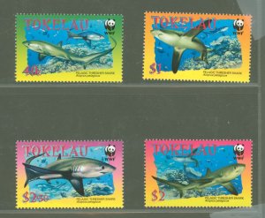 Tokelau  #308-311  Single (Complete Set) (Fauna)