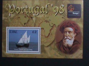 IRELAND-1998 SC#1145 -PHILATELIC SHOW PORTUGAL'98-TALL SHIP RACING- MNH