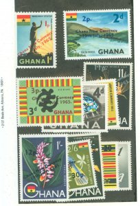 Ghana #216-26 Unused