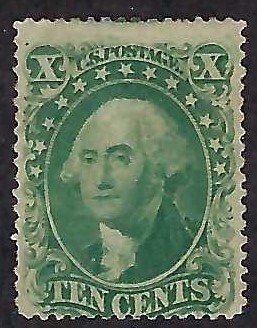 US Scott #32 Unused NG Ave-Fine slight tear APS Cert 2022