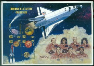 Mali 1996 Space Shuttle Challenger 320f MS MLH