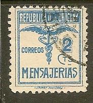 Uruguay    Scott E7      Caduceus      Used