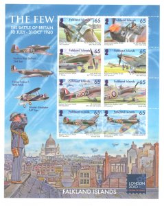 Falkland Islands #1011 Mint (NH) Souvenir Sheet (Military)