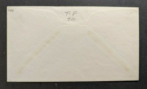 1946 USS Sumner Sub Tender Last Day Navy Cover Ship Cancel