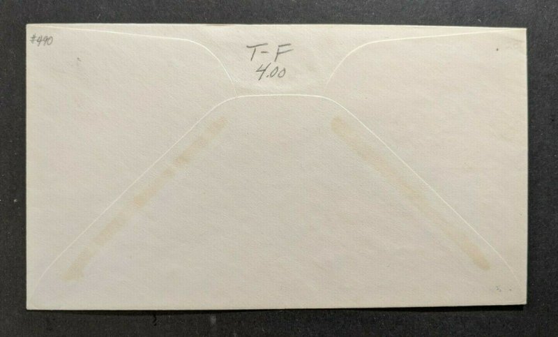 1946 USS Sumner Sub Tender Last Day Navy Cover Ship Cancel