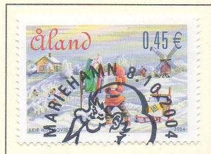 Aland Finland Sc 229  2004 Christmas stamp used