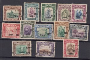 North Borneo 1945 BMA O/P To $1 SG320/332 VFU BP10169