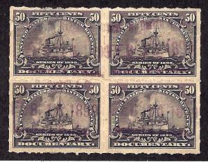 R171 Used... Block of 4... SCV $2.25