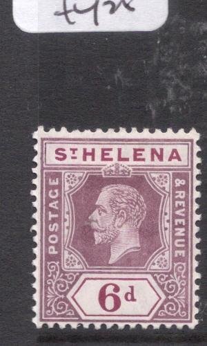 St Helena SG 84 MOG (6dlz)