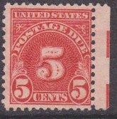 US sc#J73 1930 5c Postage Due MH