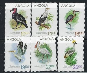 Angola 683-88 MNH 1984 Local Birds (fe3397)