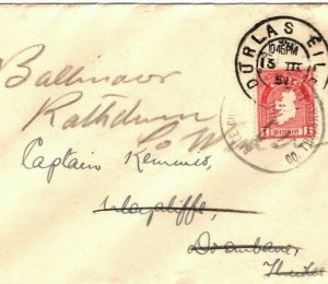 IRELAND Eire Cover Durlas Forwarded County Tipperary 1951 {samwells} IR70