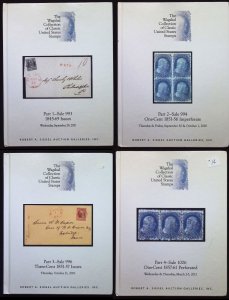 Siegel Sales 993, 994, 996, 1006 - The Wagshal Collection Of Classic US Stamps