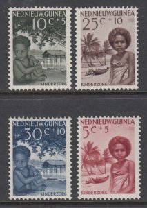 Netherlands New Guinea B11-B14 MNH VF