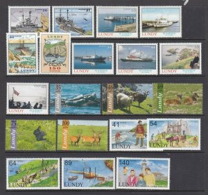 LUNDY #191//392 Commem issues (Mint NEVER HINGED) - Nice