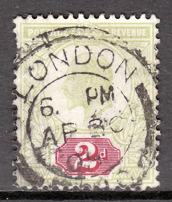 Great Britain - Scott #130 - Used - Pulled perf UL - SCV $10.00