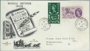 77759  - GB - Postal History -  SG # 619 / 620 FDC COVER 1960  - PARLIAMENT 