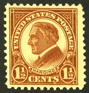 U.S. #553 MINT OG LH