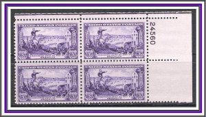 US Plate Block #1003 Battle of Brooklyn MNH