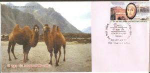 India 2011 Double Hump Camel LEH ExhibitionLoreto Instit CVR