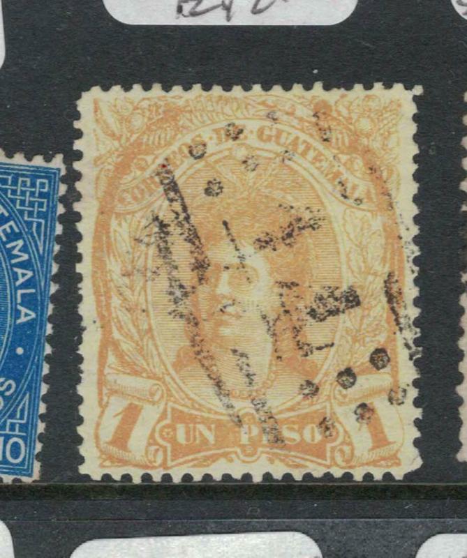 Guatemala SC 14 Numeral Cancel VFU (2dwa)