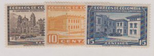 Colombia - 1948 - SC 557-59 - NH 