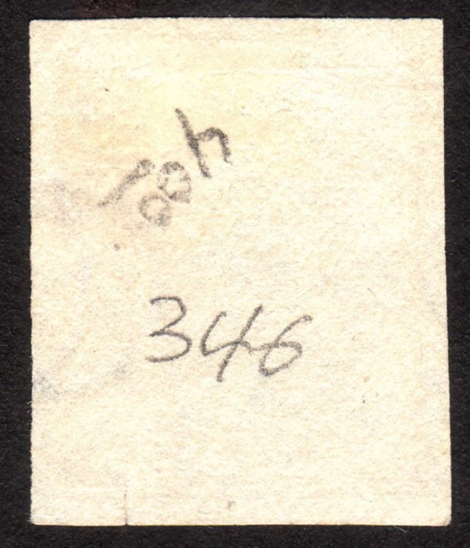 1909, US 4c, Washington, Used, small tear at top, Sc 346