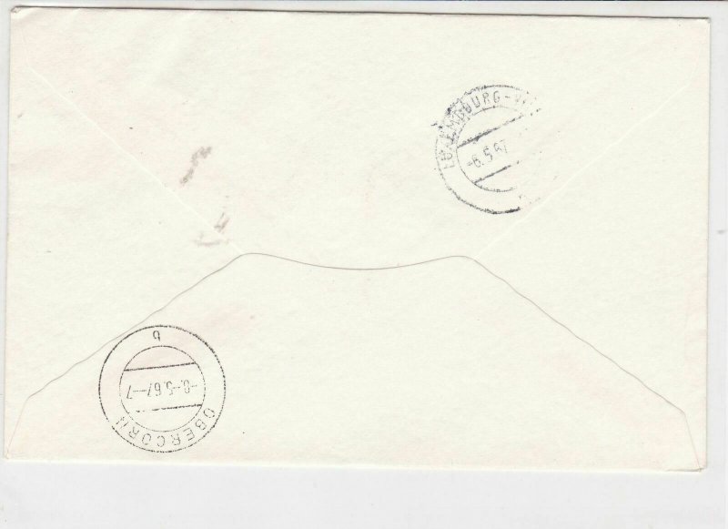 cyprus 1967 cogs stamps cover ref 21175