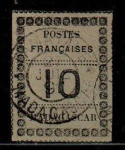Madagascar Scott 9 Used (Catalog Value $40.00)