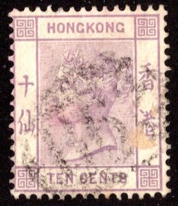 Hong Kong Scott 42 Used.
