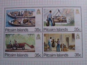 PITCAIRN ISLANDS 1988-INTERNATIONAL STAMP SHOW LONDON'88 MNH SHEET VF