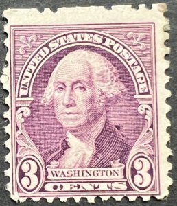 Scott#: 720 - George Washington 3¢ 1923 BEP single stamp MNHOG - Lot 1