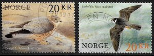 Norway #1811-2 Used Set - Birds