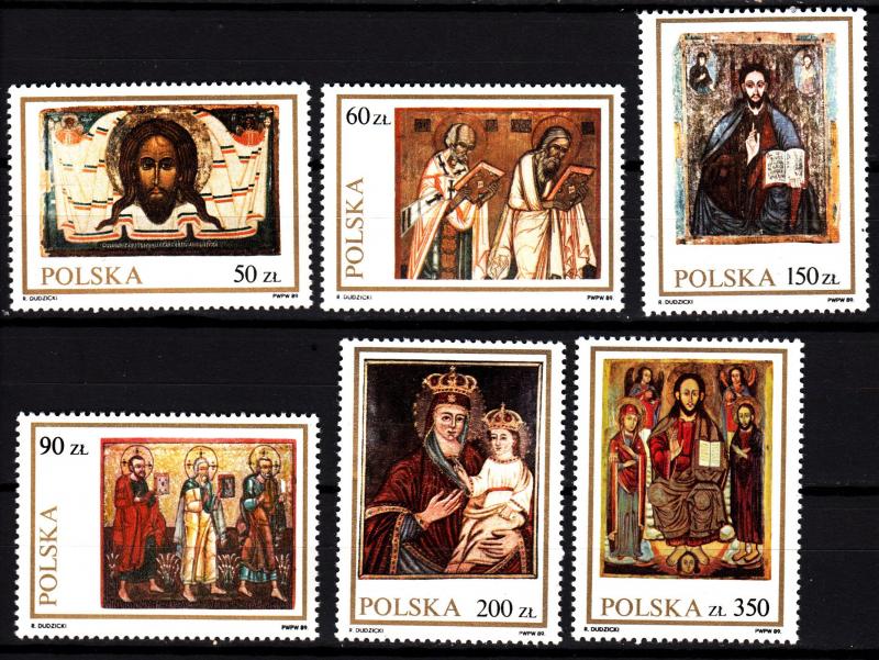 Poland 2948-53 mnh set