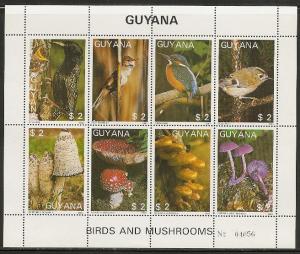 Guyana 1866 1988 Flora and Fauna m/s NH