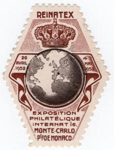 (I.B) Monaco Cinderella : Philatelic Exhibition (Monte Carlo 1952)