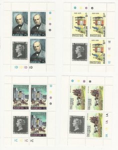 Barbuda, Postage Stamp, #380-1, 383-4 Mint NH Sheets, 1979 Rowland Hill