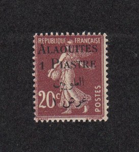 Alaouites Scott #4 MH Note