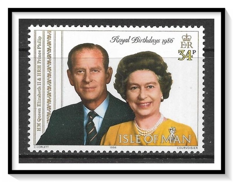 Isle of Man #317 Royal Birthdays MNH