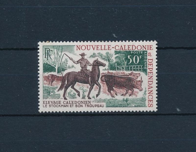 [57757] New Caledonia 1969 Horse Cow Airmail MNH