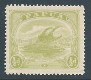 Papua New Guinea #50 NH 1/2p Lakatoi - Wmk. 74 - Perf 12 1/2