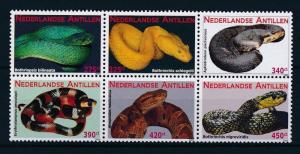 [NA1946] Netherlands Antilles Antillen 2009 Snakes MNH # 1946-51