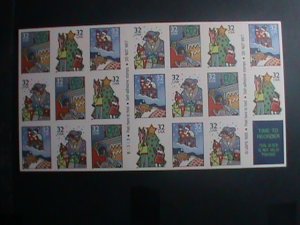 ​UNITED STATES-1996 SC#3116a -CHRISTMAS STAMPS .-MNH BOOKLET OF 20-VERY FINE