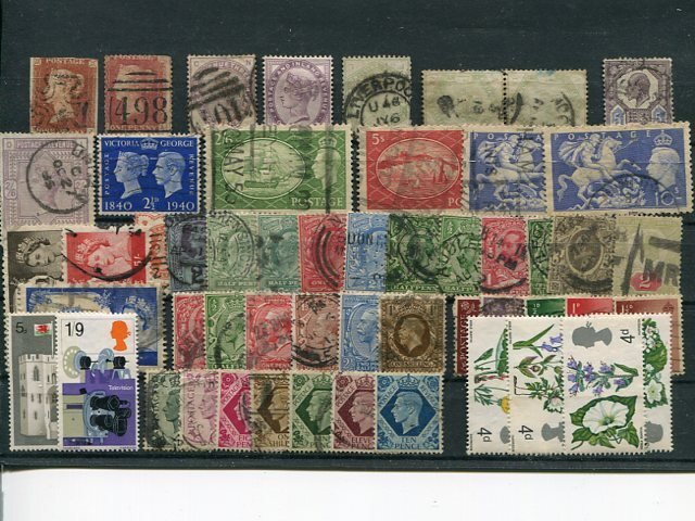 Great Britain  lot mainly used   - Lakeshore Philatelics