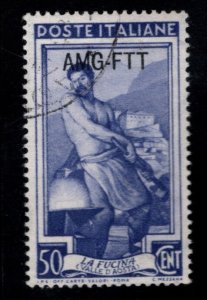 Italy Trieste Scott 103 AMG FTT Used stamp