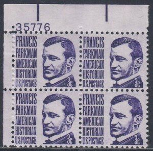 Scott 1281 MNH UL Pl Blk 35776 - 1965-78 Prominent Americans Issue