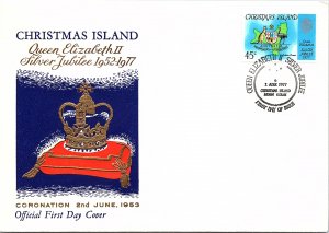 Christmas Island, Worldwide First Day Cover, Royalty