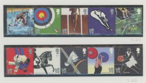 Great Britain #2702-2711 Mint (NH) Single (Complete Set) (Olympics) (Sports)