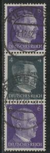 Germany Scott # 510 (2), 508, used, se-tenant, Mi# S293