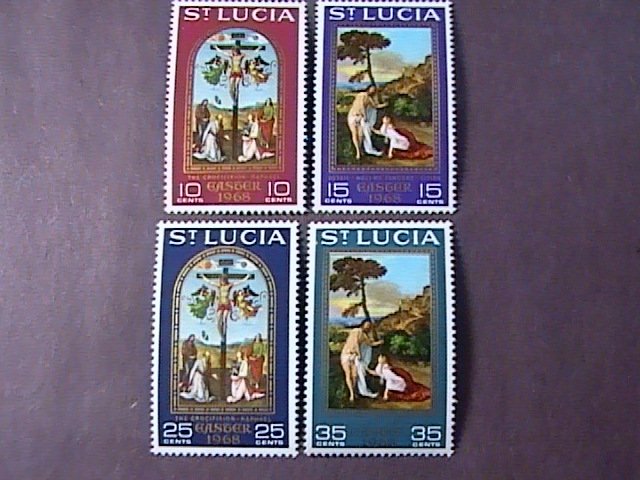 ST. LUCIA # 231-234-MINT NEVER/HINGED----COMPLETE SET----1968